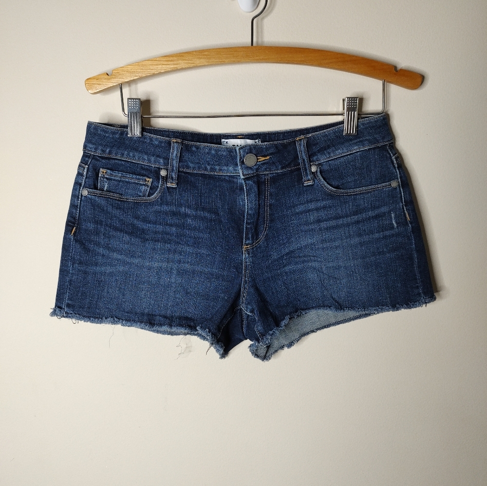 🎉 Paige Bobby Short jean shorts size 27